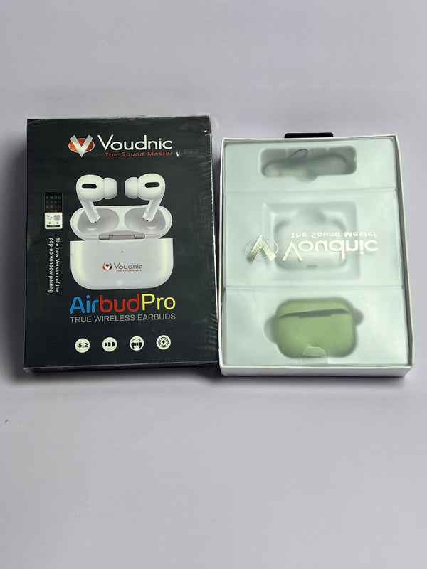 Voudnic AirbudPro – True Wireless Earbuds  The Sound Master | Bluetooth 5.2 | Pop-up Window Support